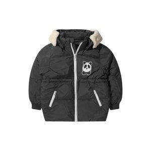 Mini Rodini | Kids Black Panda Puffer Jacket